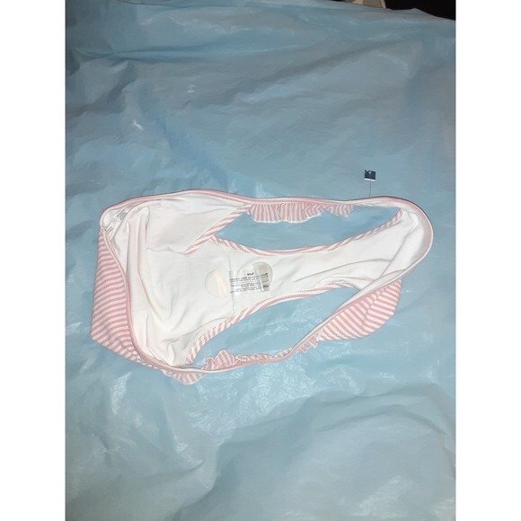 Aerie XL Pink Striped Bikini bottom - Picture 2 of 4